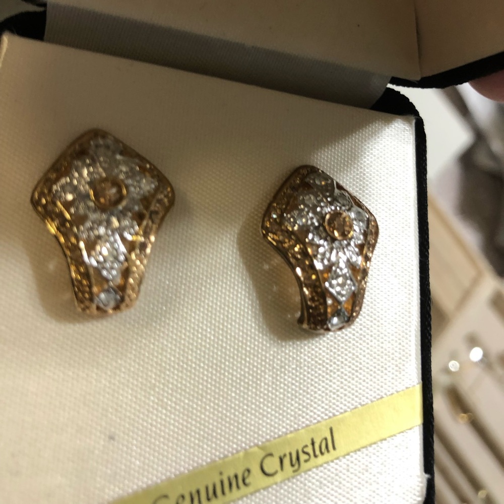 Gorgeous crystal earrings